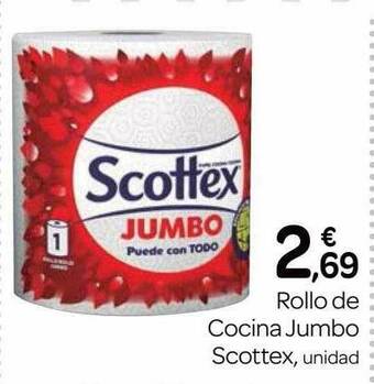 Supermercados El Jamón Rollo De Cocina Jumbo Scottex oferta