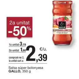 BonpreuEsclat Salsa súper bolonyesa oferta