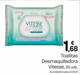 Supermercados El Jamón Toallitas Desmaquilladora Vitesse oferta