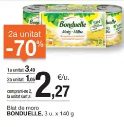 BonpreuEsclat Blat de moro BONDUELLE, 3 u. x oferta