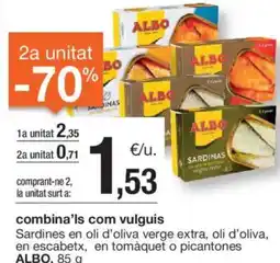 BonpreuEsclat Combina'ls com vulguis oferta