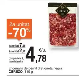 BonpreuEsclat Encenalls de pernil d'etiqueta negra oferta