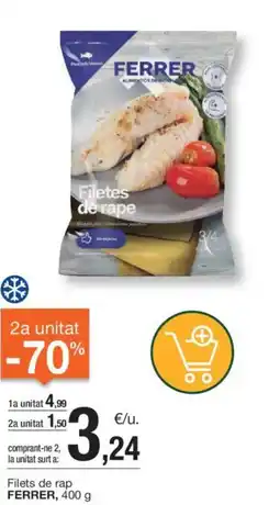 BonpreuEsclat Filets de rap FERRER, oferta