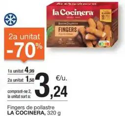 BonpreuEsclat Fingers de pollastre LA COCINERA, oferta