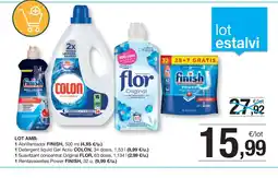 BonpreuEsclat LOT AMB: 1 Abrillantador FINISH oferta