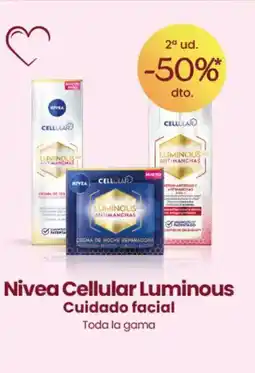 Clarel Nivea Cellular Luminous Cuidado facial oferta