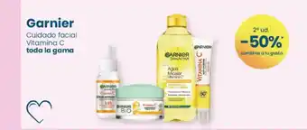 Clarel Garnier Cuidado facial Vitamina C toda la gama oferta