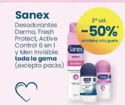 Clarel Sanex Desodorantes oferta