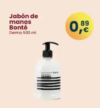 Clarel Jabón de manos Bonté Dermo oferta