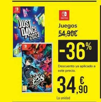 Carrefour Juegos oferta
