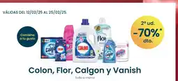 Clarel Colon, Flor, Calgon y Vanish oferta