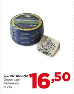 Alimerka C.L. ASTURIANA Queso azul Peñasanta, el kilo oferta