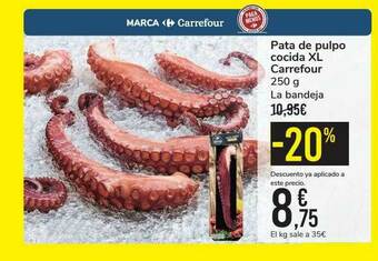 Carrefour Pata De Pulpo Cocida Xl Carrefour oferta