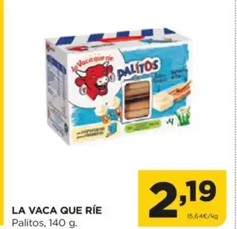 Alimerka LA VACA QUE RÍE Palitos, oferta