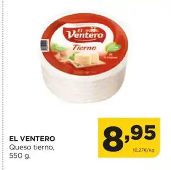 Alimerka EL VENTERO Queso tierno, oferta