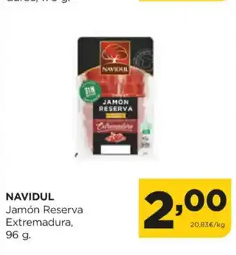 Alimerka NAVIDUL Jamón Reserva oferta