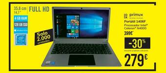 Carrefour Primux Portátil 1406f oferta