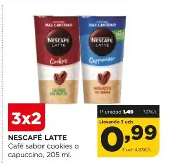 Alimerka NESCAFÉ LATTE oferta