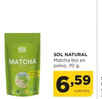 Alimerka Sol natural oferta