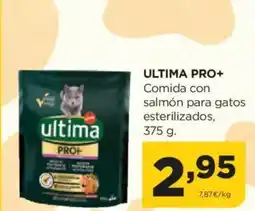 Alimerka Ultima pro+ comida con oferta