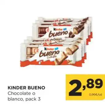 Alimerka Kinder bueno oferta