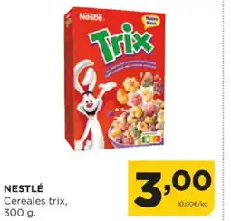 Alimerka NESTLÉ Cereales trix, oferta