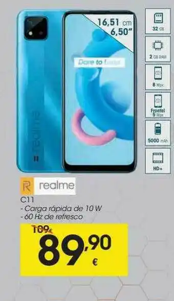 Eroski Realme C11 oferta