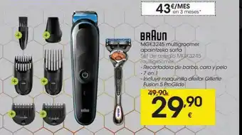 Eroski Braun Set De Arreglo Mgk3245 Multigroomer oferta