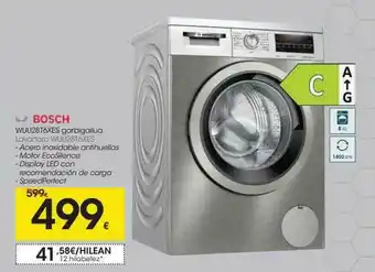 Eroski Bosch Lavadora Wuu28t6ex oferta