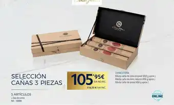 Makro Selección Cañas 3 Piezas oferta