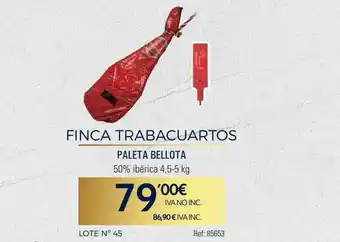 Makro Finca Trabacuartos Paleta Bellota oferta