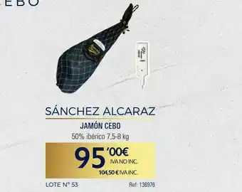 Makro Sánchez Alcaraz Jamón Cebo oferta