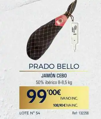 Makro Prado Bello Jamón Cebo oferta
