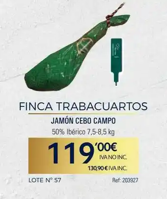 Makro Finca Trabacuartos Jamón Cebo Campo oferta