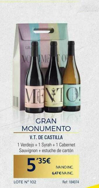 Makro Gran Monumento V.t. De Castilla oferta