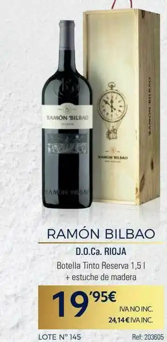 Makro Ramón Bilbao D.o.ca. Rioja oferta