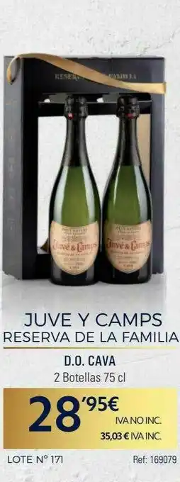 Makro Juve Y Camps Reserva De La Familia D.o. Cava oferta