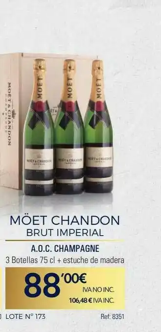 Makro Möet Chandon Brut Imperial A.o.c. Champagne oferta