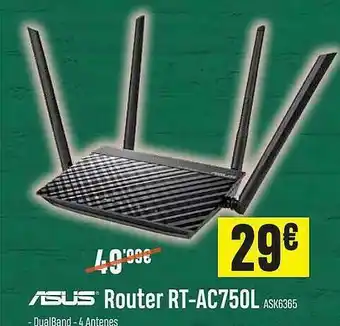 PCBox Asus Router Rt-ac750l oferta