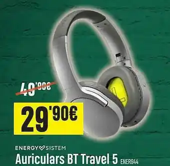 PCBox Energy Sistem Auriculars Bt Travel 5 oferta