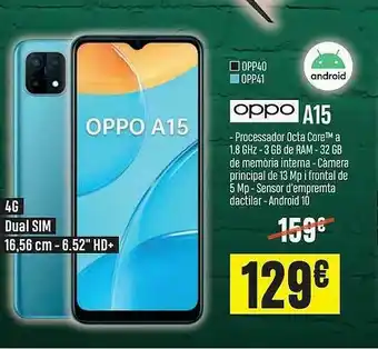 PCBox Oppo A15 oferta