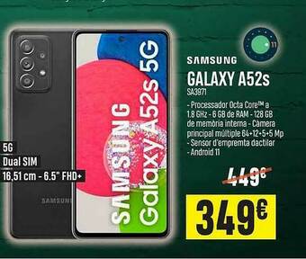 PCBox Samsung Galaxy A52s oferta