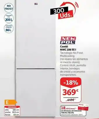 Alcampo New Pol Combi Nwc 186 Eei oferta