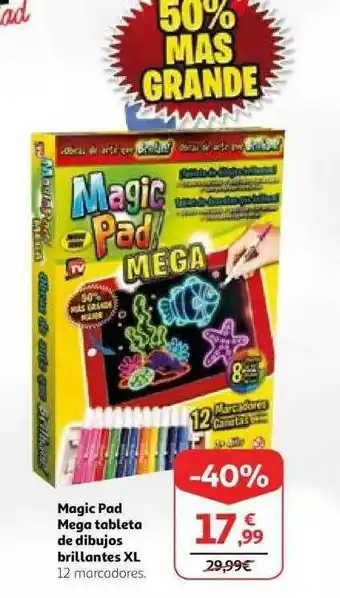 Alcampo Magic Pad Mega Tableta De Dibujos Brillantes Xl oferta