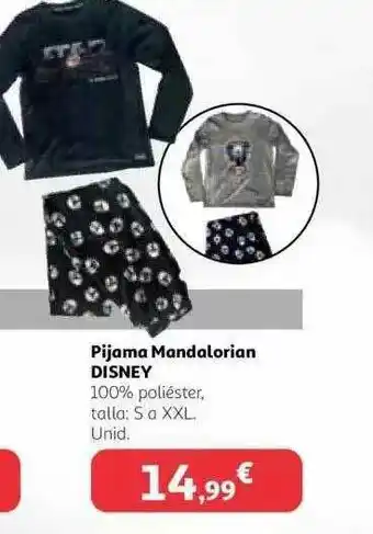 Alcampo Pijama Mandalorian Disney oferta