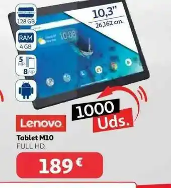 Alcampo Lenovo Tablet M10 Full Hd oferta