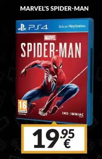 Game Marvel's Spider-man oferta