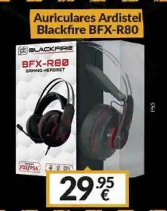 Game Auriculares Ardistel Blackfire Bfx-r80 oferta
