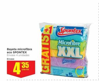 Makro Bayeta Microfibra Eco Spontex oferta