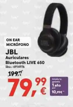 Worten Jbl Auriculares Bleutooth Live 650 oferta